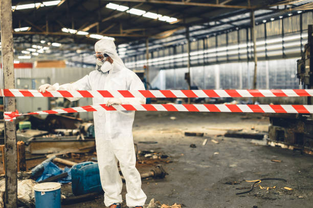 Professional Biohazard technician working in Groveport, OH